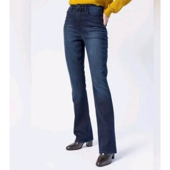 L'agence Oriana High Rise Straight Leg Jeans - Picture 1 of 5